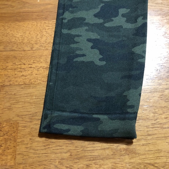 Spanx Seamless Green Camo Leggings M - Picture 7 of 10